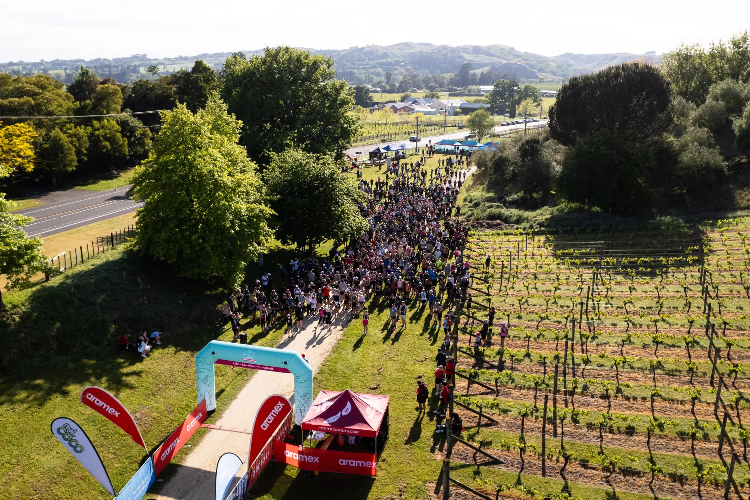 Aramex Kiwi Walk & Run Trail Series.